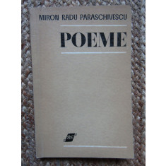 MIRON RADU PARASCHIVESCU - POEME (1971, prima editie)