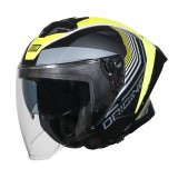 Casca moto semi-integrala, Origine Aprica Shade culoare negru/galben, marime XL Cod Produs: MX_NEW 2020330294001XL
