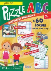 Puzzle ABC Nr.4. Activitati educative - Erc Press