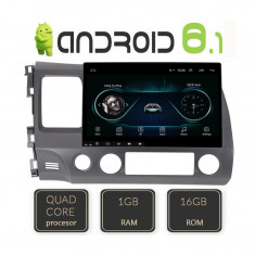 Navigatie dedicata Honda Civic Sedan A-044 Quad Core cu Android Internet Bluetooth Radio GPS WIFI 1+16GB CarStore Technology foto