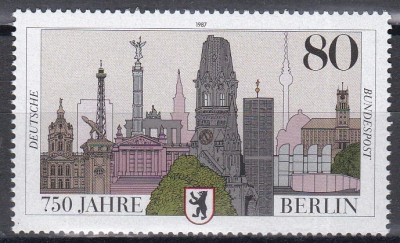 Germania 1987 - Berlin - 750 de ani de existenta, MNH foto