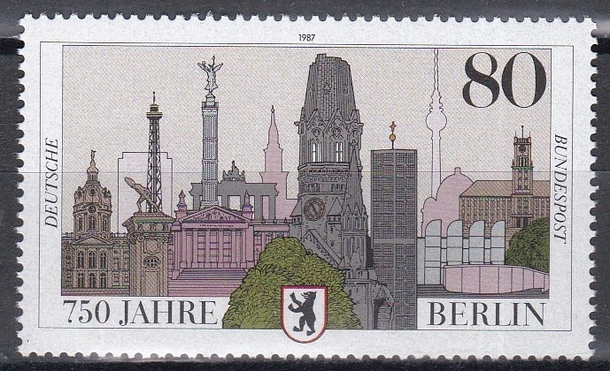 Germania 1987 - Berlin - 750 de ani de existenta, MNH
