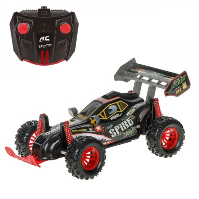 Mașină cu Telecomandă RC, Rock Crawler, Scară 1:16, Viteză 9 km/h, Anvelope Cauciuc, Negru foto