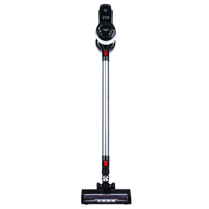 Aspirator vertical Adler, fara sac, motor fara perii, 350 W, tehnologie Dual Cyclone