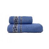 Set 2 Prosoape Arianna Blue 50x100 si 70x140 cm (Bumbac 100%)