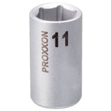 Proxxon 23724 - Capat cheie tubulara cu profil hexagonal interior 6 laturi 11 mm 1/4 inch