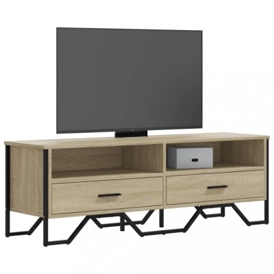 vidaXL Dulap TV, stejar sonoma, 122x34x41 cm, lemn prelucrat foto