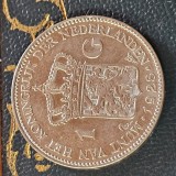 1 gulden 1928 argint 10 grame