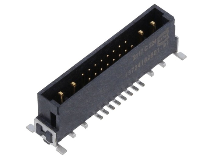 Conector PCB-PCB tată 20 PIN SMT