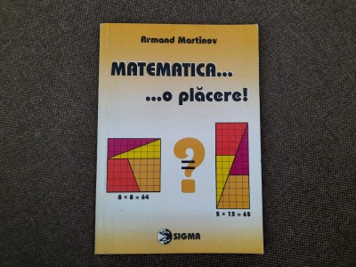 MATEMATICA ... O PLACERE ARMAND MARTINOV foto