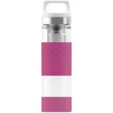 Termos din sticla Hot &amp; Cold Glass Berry, 0.4l, Sigg