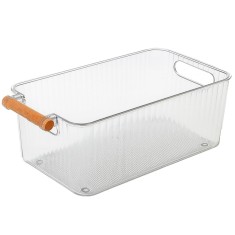 Cutie practica Pufo pentru organizare si depozitare cu maner, 38 x 20 cm- ideala pentru casa, birou sau baie