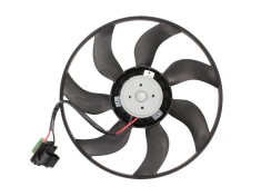 GMV ventilator radiator Chevrolet Cruze (J300), 2009-2014, motor 1.4 T, 1.6 T, 1.8, benzina, 2.0 d, diesel, 400 mm; 4 pini, cu pre-rezistor