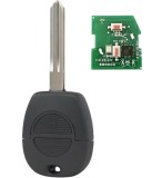 Cheie auto completa cu telecomanda Techstar compatibila cu Nissan Almera, Almera Tino, Micra, Navara, Primera, Serena, Terrano, Vanette, X-Trail, 2 bu