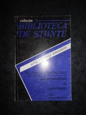 ANGELA BOTEZ - FILOSOFIA MENTALULUI. INTENTIONALITATE SI EXPERIMENT foto