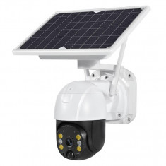 Camera de supraveghere solara, wireless, cu panou solar, 1080p, WiFi, infrarosu, 3MP