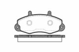 Placute frana fata Ford Transit Caroserie (E ), 05.1991-06.1994, marca SRLine S70-0149