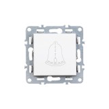 Comutator clopot Nova 101N alb