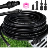 Furtun de curatare cu presiune, canalizare, tevi, pavaje, 20 metri lungime, 138 bar