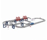 Set circuit cu masina electrica offroad, sunete si lumini