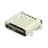 Conector USB C, 3.1, ADAM TECH, USB-C31-S-RA-SMT-BK, T138182