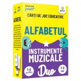 DuoCard - Alfabetul. Instrumente muzicale, Gama