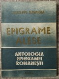 Epigrame alese - Giuseppe Navarra// ilustratii Neboisa Rosici