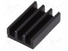 Radiator extrudat, aluminiu, 21mm x 14mm, FISCHER ELEKTRONIK - ICKSMDM21SA