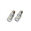 Set becuri auto cu LED CANBUS compatibil P21W BA15S 24 SMD 6.2W Alb 12/24V, destinat competitiilor auto sau off-road FAVLine Selection, Amio