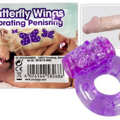 Inel Penis Cu Vibratii Butterfly Wings