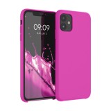 Husa pentru Apple iPhone 11, Silicon, Roz, 49724.135, Carcasa, Kwmobile