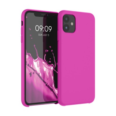 Husa pentru Apple iPhone 11, Silicon, Roz, 49724.135 foto