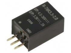 Convertor DC/DC 4.5-36V la 3.3V 2A SIP3 THT