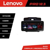 Navigatie Lenovo PRO 12.3 pentru Isuzu D-Max, QLED, 8GB RAM, 256GB