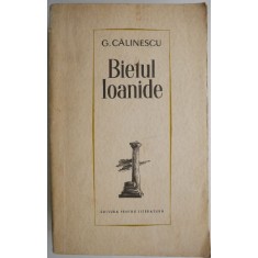 Bietul Ioanide &ndash; G. Calinescu