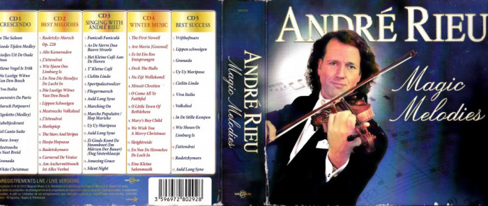 Andre Rieu Magic Melodies (4 CD)