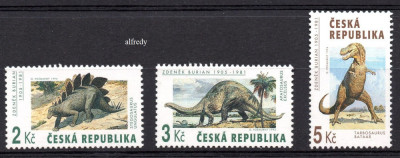 CEHIA 1994, Fauna - Dinozauri, serie neuzata, MNH foto