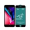 Folie sticla 9D compatibil cu IPhone 7 / 8 - Contur negru