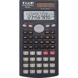 Calculator de birou Toor TR-511 120-1420, 12 digiti, alimentare baterie + solar, stiintific, negru