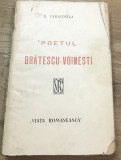 Z.CRT Interbelica - D. D. Caracostea - Poetul Bratescu-Voinesti