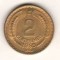 SV * Chile E 2 CENTESIMOS 1969 &lt; S &gt; AUNC + luciu monetar