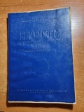 geografia republicii populare romane - manual pentru clasa a 4-a - din anul 1963