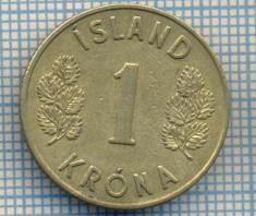 AX 282 MONEDA - ISLANDA - 1 KRONA -ANUL 1946 -STAREA CARE SE VEDE foto