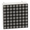 Afişaj LED matrice 8x8 albastru 20x20mm