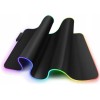 Mousepad Gaming RGB, 70x30 cm, Lumini LED, USB, Antiderapant, Suprafata Neteda, Margini Cusute