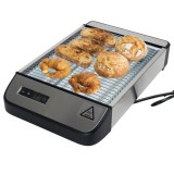 Prajitor de Paine Orizontal Shelton, 1000 W, Control Touch, Quartz, Display, 6 Niveluri de Rumenire, Silver titanium
