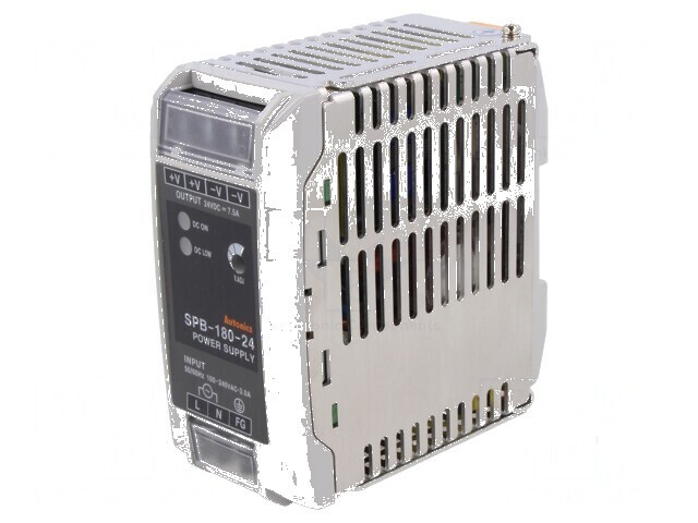 Alimentator pulsatoriu pentru şină DIN 180W 24VDC 7,5A IP20