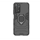 Cumpara ieftin Husa Cover Hard Ring Armor pentru Xiaomi Note 11s Negru, Telforceone