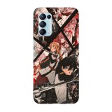 Husa compatibila cu Oppo A54 5G model Kirito and Asuna forever yours SOA, Silicon, TPU, Viceversa, Transparent, Carcasa