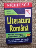 LITERATURA ROMANA, MANUAL PREPARATOR PENTRU CLASA A VIII-A-ION POPA, MARINELA POPA